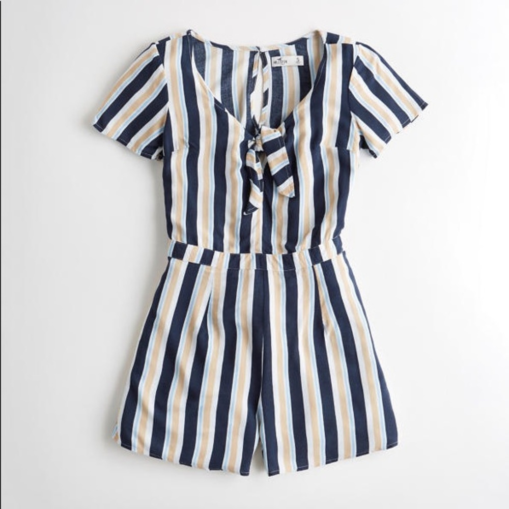 Cute Striped Hollister Romper